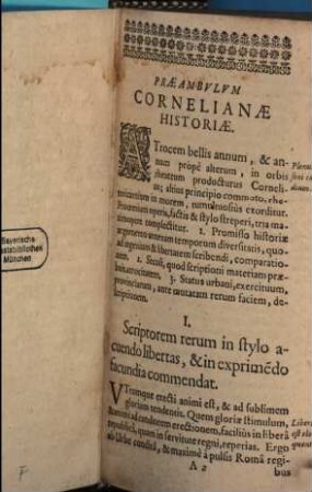 Ianus reseratus ... : In C. Taciti Historias commentarius