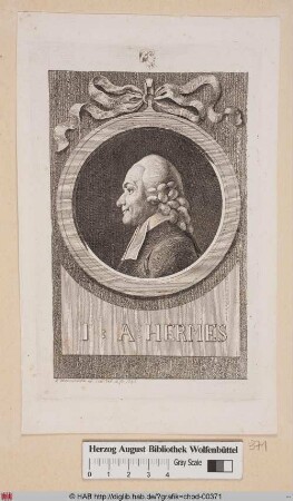 Porträt des Johann August Hermes