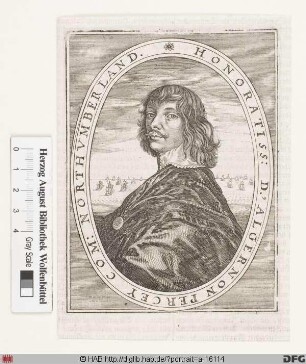 Bildnis Algernon Percy, 1632 10. Earl of Northumberland