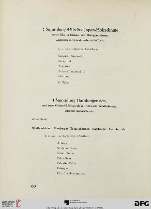 1 Sammlung 45 Stück Japan-Holzschnitte