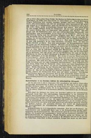 Auslandskursus des Deutschen Instituts für wissenschaftliche Pädagogik