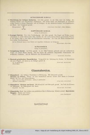 Glasmalereien (Nr. 97-99)