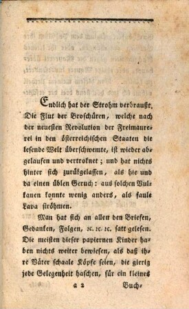 Schatten und Licht : Epilog zu den wienerschen Maurerschriften