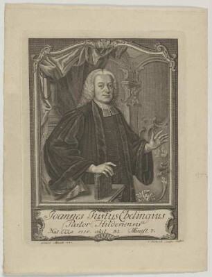 Bildnis des Joannes Justus Ebelingius