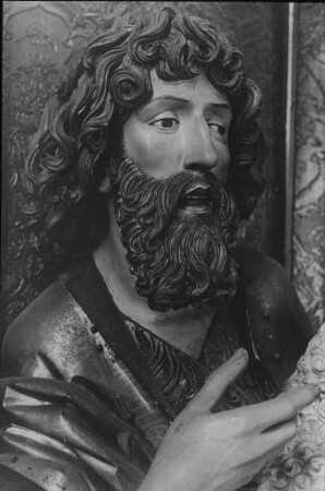Blaubeuren, Johannes der Täufer, Hochaltar, ehem. Benediktiner-Klosterkirche; Erhart, Michel
