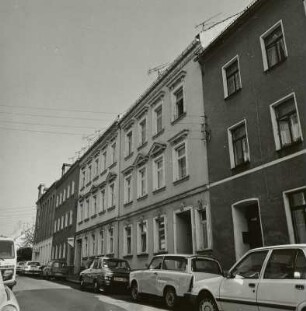 Glauchau, Lerchenstraße 10/12, Wohnhaus, Straßenansicht