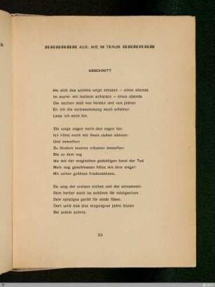 Henri de Regnier: Aus: Wie im Traum