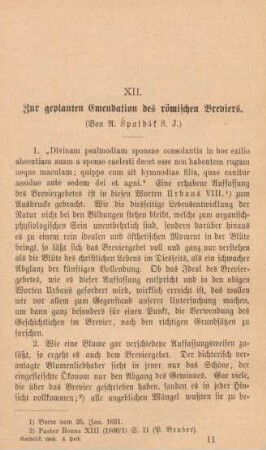 161-168 Zur geplanten Emendation des römischen Breviers