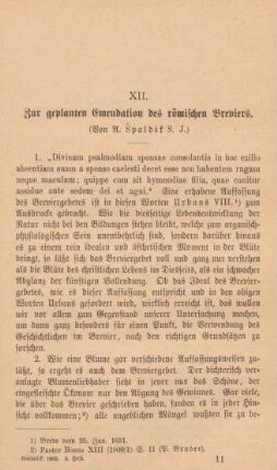 161-168 Zur geplanten Emendation des römischen Breviers