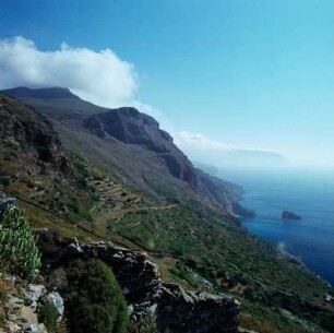 Amorgos. Sturm über der Südost-Küste