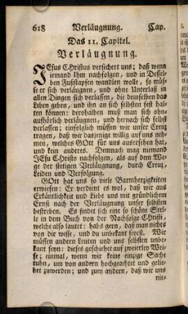 618-657, Das 11. Capitel. Verlaeugnung.