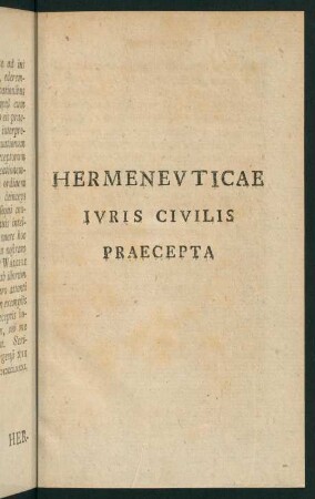 11-172, Hermeneuticae Iuris Civilis praecepta.