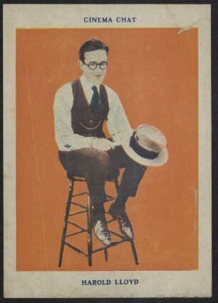 Cinema chat - [Fotografía de] Harold Lloyd