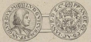 Bildnis von Ludovico, Herzog von Mailand