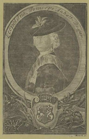Bildnis des Leopoldus I., Fürst von Anhalt-Dessau