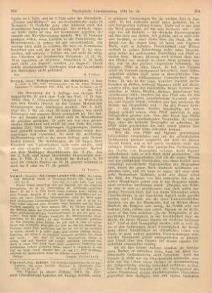 353-356 [Rezension] Vigener, Fritz, Ketteler. Ein deutsches Bischofsleben des 19. Jahrh