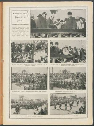 Celebración de la fiesta de la policía