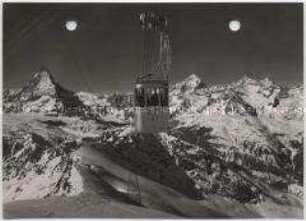 Alpen, Matterhorn, Stockhorn-Bahn