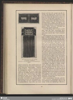 Gesticktes Deckchen und Schürze, Ungarische Volkskunst