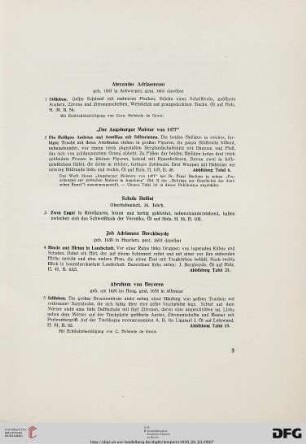 Gemälde alter Meister (Nr. 1-101)