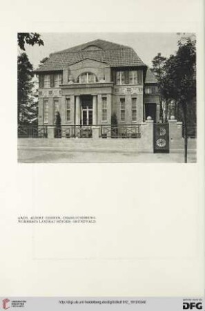 Architekt Albert Gessner, Charlottenburg