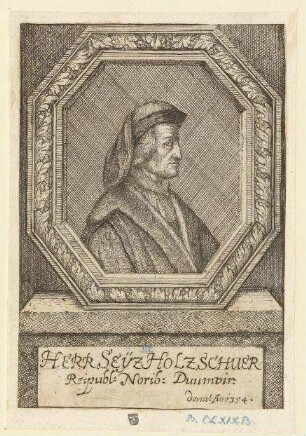 Seitz (= Seifried I.) Holzschuher, Duumvir; gest. 1354