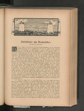 Swinburne als Dramatiker