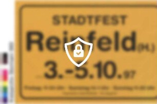Stadtfest Reinfeld
