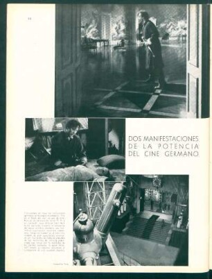 Dos manifestaciones de la potencia del cine germano