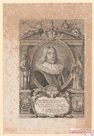 Georg Philipp Harsdörffer, Ratsherr; geb. 1607; gest. 1658