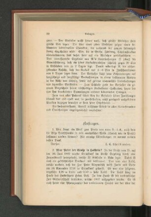 Anfragen.