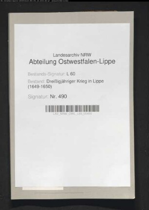 Kriegsjahre [1631/32]