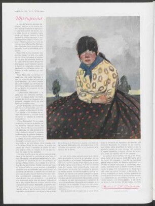 Mariquiña : Gouache de Alonso