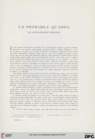 15: Un probabile quadro di Gianlorenzo Bernini