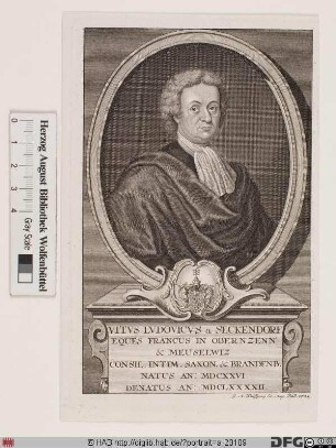 Bildnis Veit Ludwig von Seckendorf