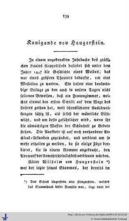 Kunigunde von Hungerstein