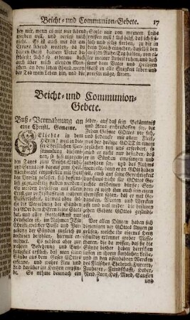 Beicht- und Communion-Gebete. - Fest-Gebete.