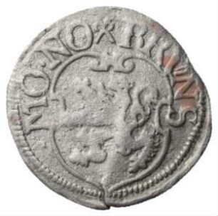 Fundmünze, Dreier (NZ), 1634