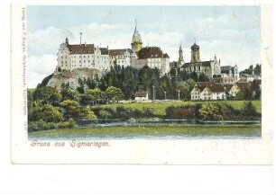 Schloss Sigmaringen und Donau