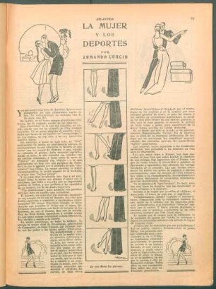 La mujer y los deportes