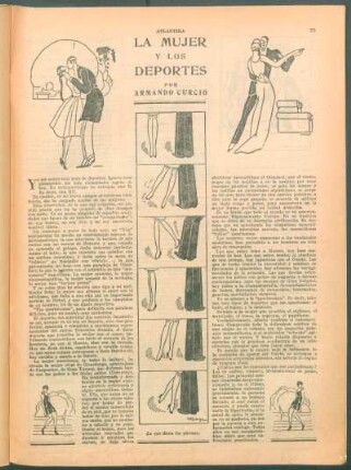 La mujer y los deportes