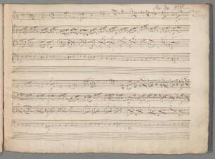 Quartets, Fragments, vl (2), vla, vlc, MH 174, G-Dur - BSB Mus.ms. 4365#Beibd.2 : [without title]