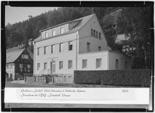 Gasthaus "Friebel" Bad Schandau Ferienheim der LPG "Fortschritt" Breesen