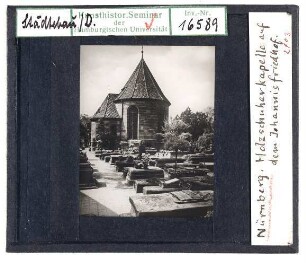 Nürnberg: Holzschuherkapelle auf dem Johannisfriedhof