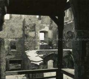 Schlossruine Krzyżackiego in Golubiu-Dobrzyniu