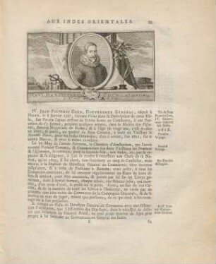 IV. Jean Pietersz Coen, gouverneur général, ...