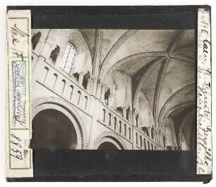 Caen, Abbaye aux Dames (St. Trinité), Gewölbe des Hauptschiffs