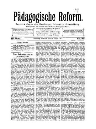 Die Arbeitsschule