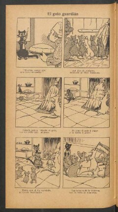 El gato guardián - [Cómic]
