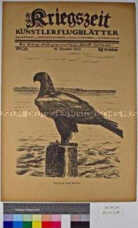 Kriegszeit (Nr. 20 der Folge Künstlerflugblätter)